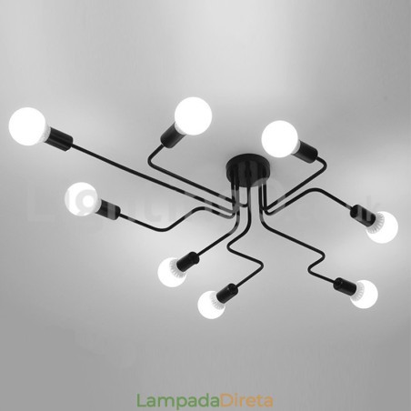 Luzes de teto embutidas no campo Luzes de teto embutidas no campo