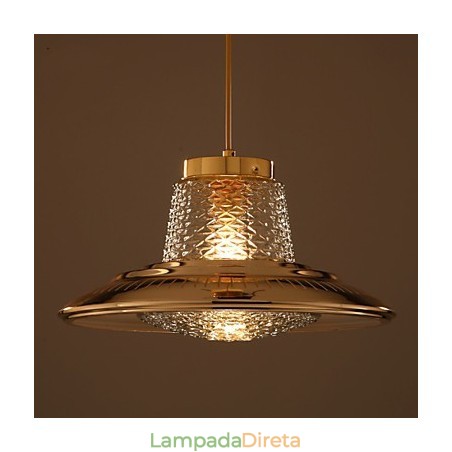 Lustre Mini Estilo Moderno Contemporâneo Metal Pendente Luz Lustre Mini Estilo Moderno Contemporâneo Metal Pendente Luz