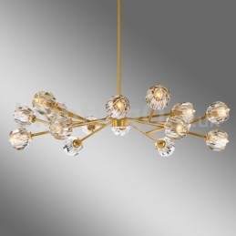 Lustre de Cristal Nórdico