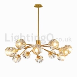 Lustre de Cristal Nórdico