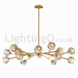 Lustre de Cristal Nórdico