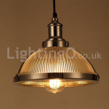 Loja de luminárias pendentes de cabeça única de aço inoxidável industrial Loja de luminárias pendentes de cabeça única de aço inoxidável industrial