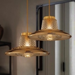Lustre Mini Estilo Moderno Contemporâneo Metal Pendente Luz