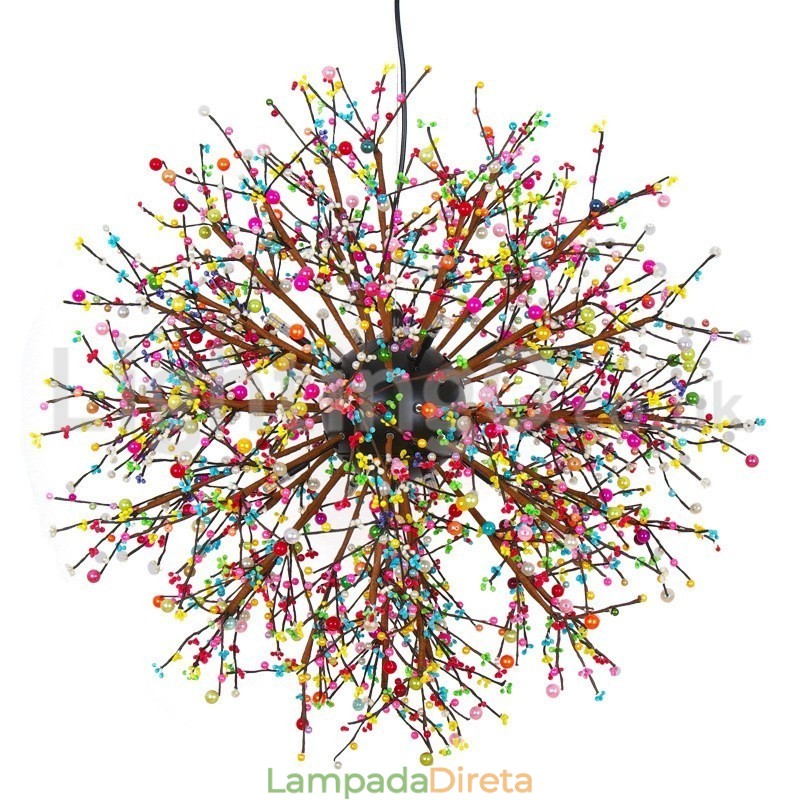 Lustre nórdico Dandelion Color Chandelier