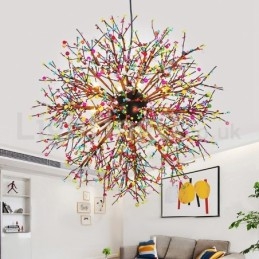 Lustre nórdico Dandelion Color Chandelier