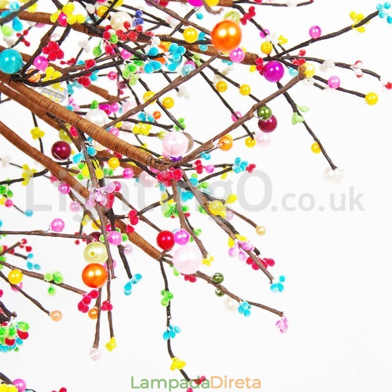 Lustre nórdico Dandelion Color Chandelier