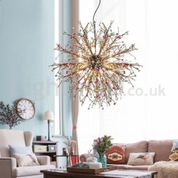 Lustre nórdico Dandelion Color Chandelier