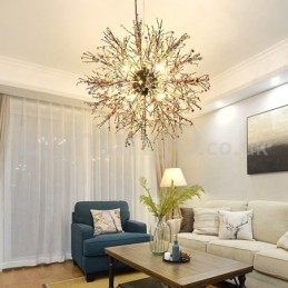 Lustre nórdico Dandelion Color Chandelier