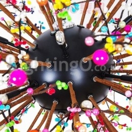 Lustre nórdico Dandelion Color Chandelier