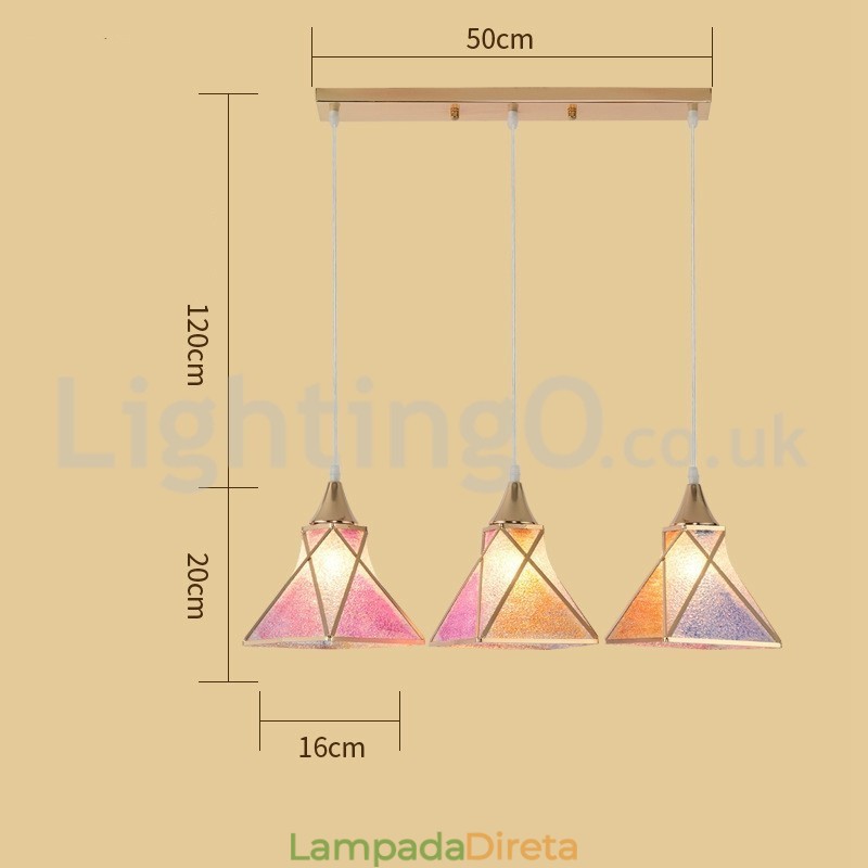 Barato 1 Luz 3 Luzes Moderno Pendente Luz