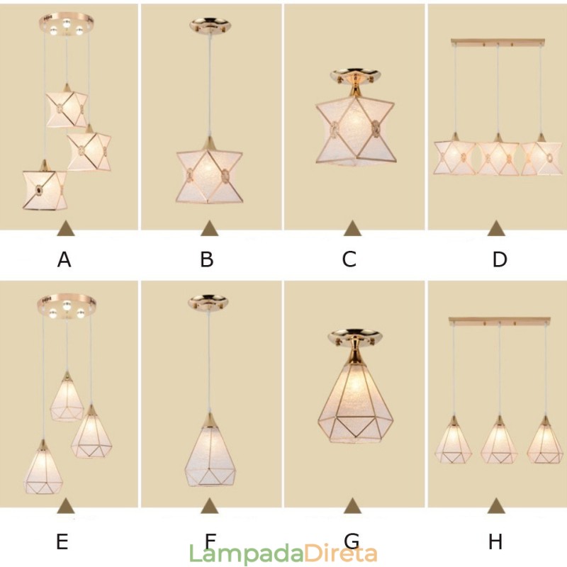 Preço baixo Moderno 1 Luz 3 Luzes Pendente Luz
