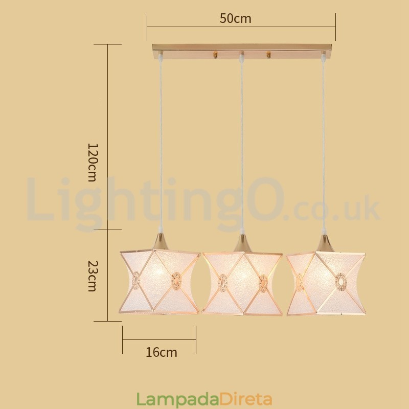 Preço baixo Moderno 1 Luz 3 Luzes Pendente Luz