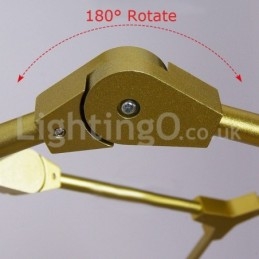 Lustre nórdico moderno de vidro mágico com lustre molecular