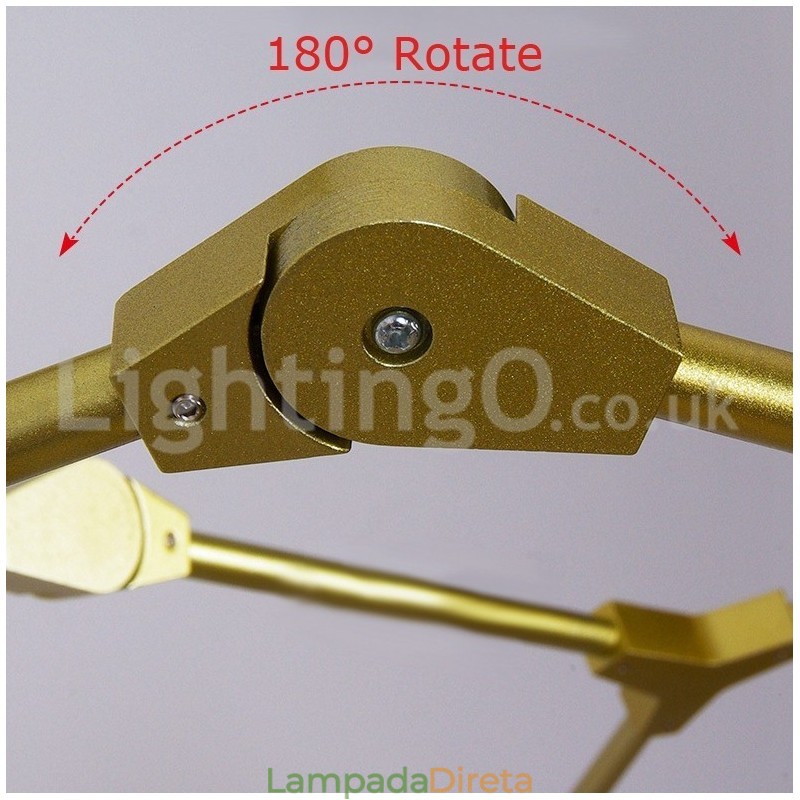 Lustre nórdico moderno de vidro mágico com lustre molecular
