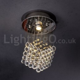 1 Luz Moderna K9 Cristal Teto Pendente Luz Interior Lustre Iluminação Lâmpadas Luminárias