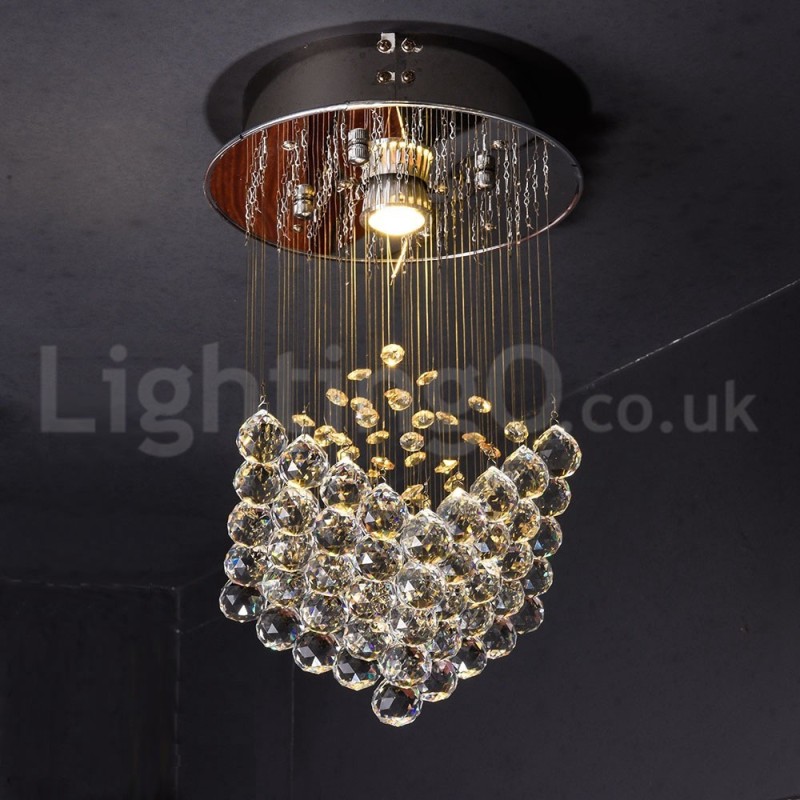 1 Luz Moderna K9 Cristal Teto Pendente Luz Interior Lustre Iluminação Lâmpadas Luminárias