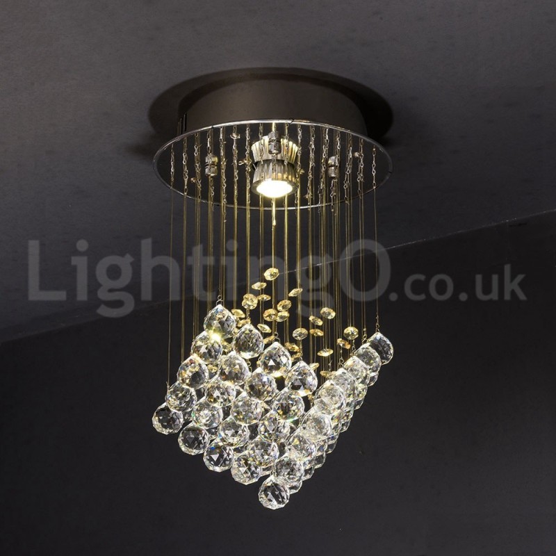 1 Luz Moderna K9 Cristal Teto Pendente Luz Interior Lustre Iluminação Lâmpadas Luminárias