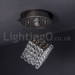 1 Luz Moderna K9 Cristal Teto Pendente Luz Interior Lustre Iluminação Lâmpadas Luminárias