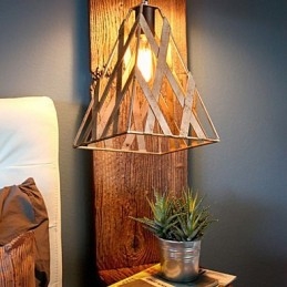 Lâmpada de ferro retrô Lustre moderno minimalista estilo industrial