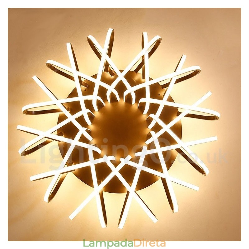Ninho de Pássaro Regulável Moderno Contemporâneo Alumínio Montagem Embutida Luz de Teto Também Pode Ser Usado Como Luz de Parede