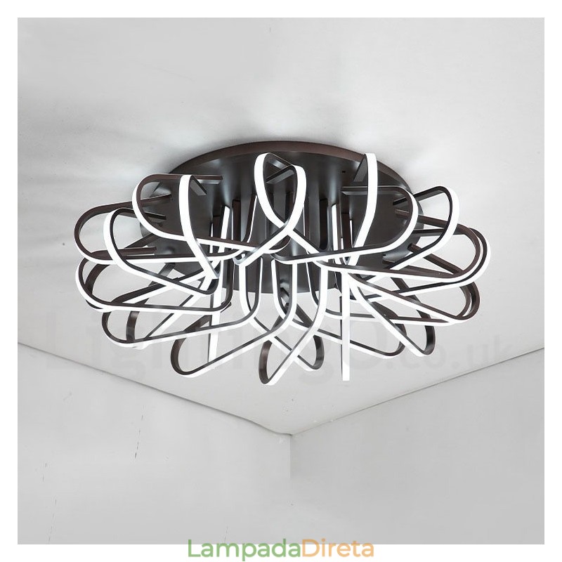 Ninho de Pássaro Regulável Moderno Contemporâneo Alumínio Montagem Embutida Luz de Teto Também Pode Ser Usado Como Luz de Parede