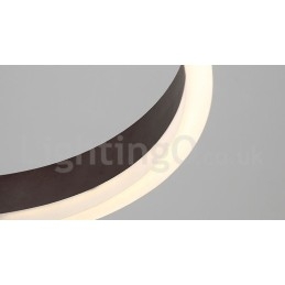 Luminária pendente linear regulável com controle remoto e design moderno