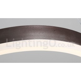 Luminária pendente linear regulável com controle remoto e design moderno