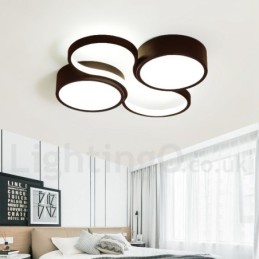Luminária de teto moderna e contemporânea em alumínio com ajuste de intensidade, luminária embutida para sala de estar, quarto, também pode ser usada como luminária de parede