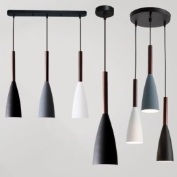 Design moderno e contemporâneo de luminária pendente Macaron