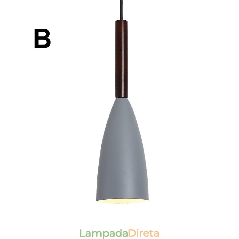 Design moderno e contemporâneo de luminária pendente Macaron