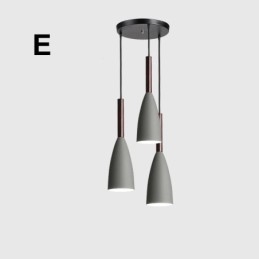 Design moderno e contemporâneo de luminária pendente Macaron