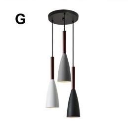 Design moderno e contemporâneo de luminária pendente Macaron