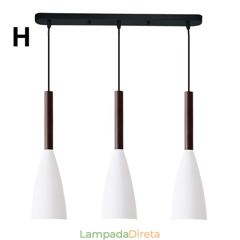 Design moderno e contemporâneo de luminária pendente Macaron