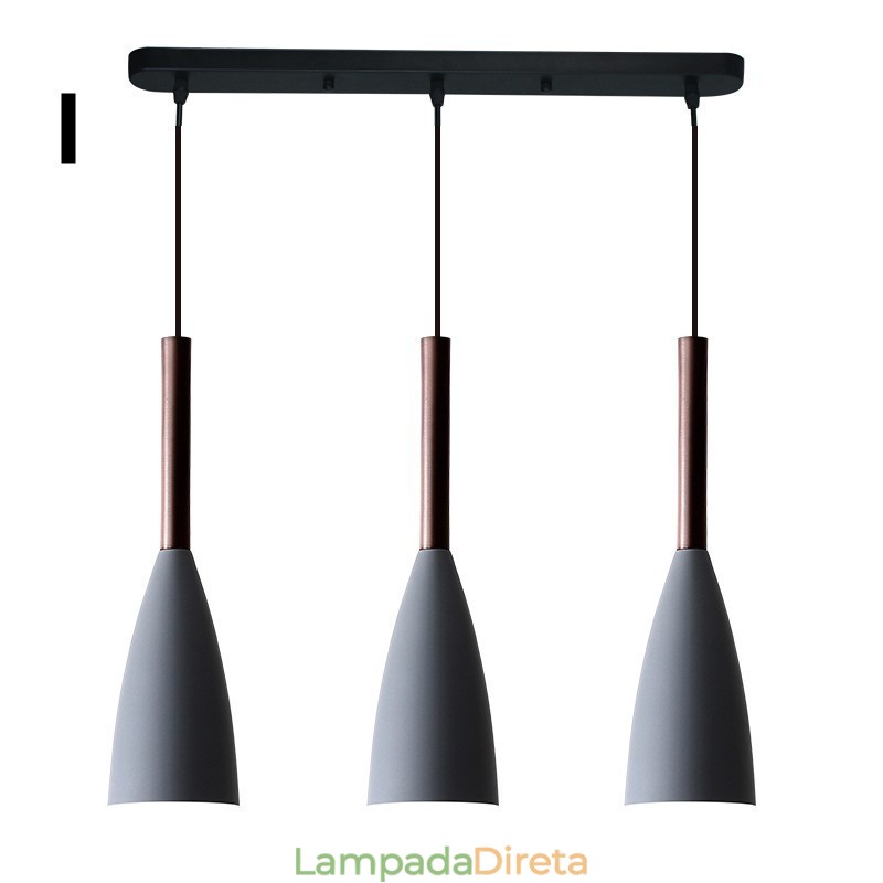 Design moderno e contemporâneo de luminária pendente Macaron