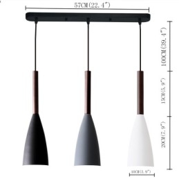Design moderno e contemporâneo de luminária pendente Macaron