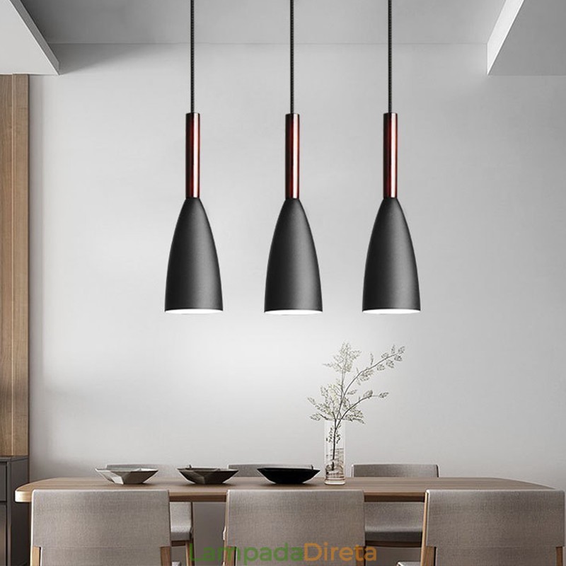 Design moderno e contemporâneo de luminária pendente Macaron