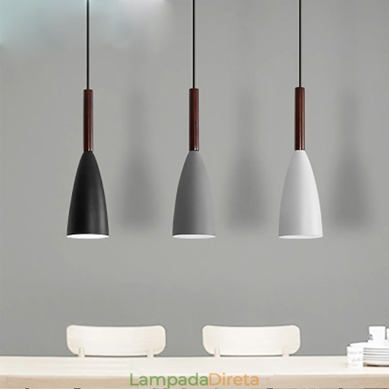 Design moderno e contemporâneo de luminária pendente Macaron