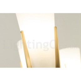 Lustre de vela pendente de cristais de latão vintage retrô com cúpulas de vidro