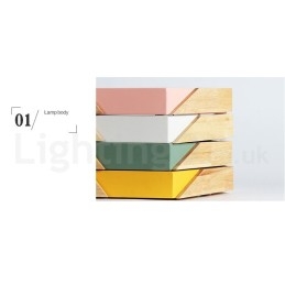 Macaron ultrafino regulável multicolorido luz de teto de madeira com abajur de acrílico lâmpada de teto estilo nórdico