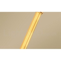 Pure Brass Simples Rústico Retro Vintage Latão Pendente Luz com Tecido Sombra