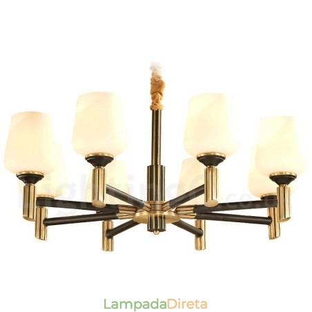 Pure Brass Grande Luxuoso Rústico Retro Vintage Pingente de Latão Lustre com Tons de Vidro Pure Brass Grande Luxuoso Rústico Retro Vintage Pingente de Latão Lustre com Tons de Vidro