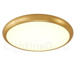 Luzes de teto de latão embutidas ultrafinas, modernas, contemporâneas e reguláveis, estilo nórdico, com cúpula de acrílico, também podem ser usadas como luminária de parede