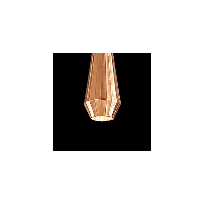 Lustre Mini Estilo Moderno Contemporâneo Metal
