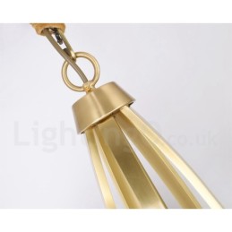15 Luzes Puro Latão Grande Luxuoso Rústico Retro Vintage Latão Pingente Lustre com Tons de Vidro