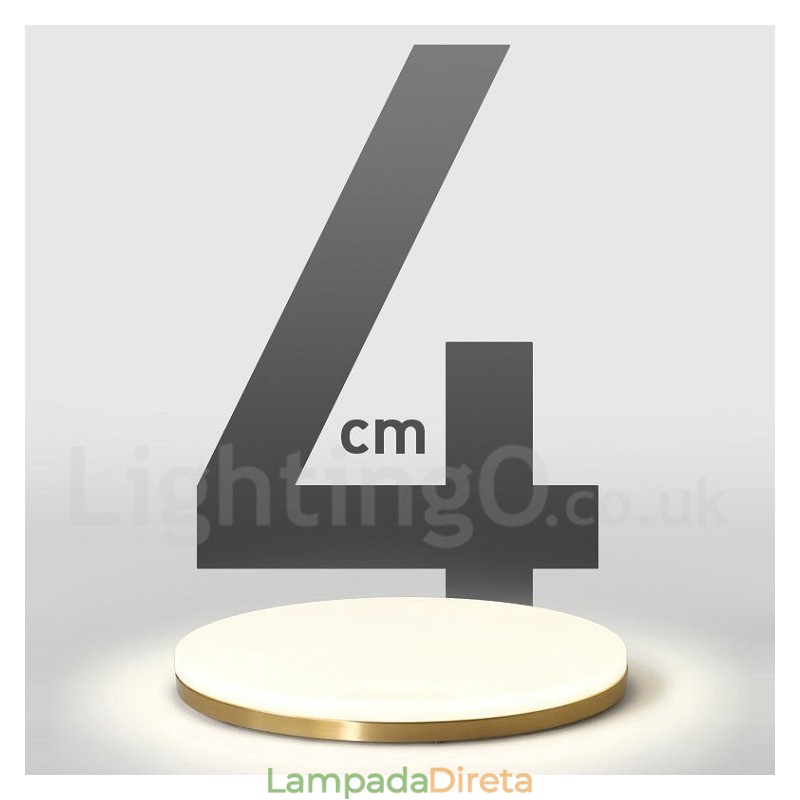 Luminárias de teto de latão ultrafinas redondas reguláveis, modernas, contemporâneas, estilo nórdico, embutidas, com cúpula de acrílico, também podem ser usadas como luminária de parede
