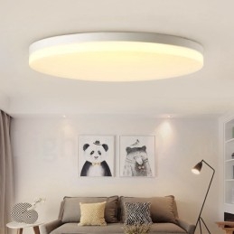 Luzes de teto embutidas ultrafinas redondas reguláveis, modernas, contemporâneas, estilo nórdico, com cúpula de acrílico, também podem ser usadas como luz de parede