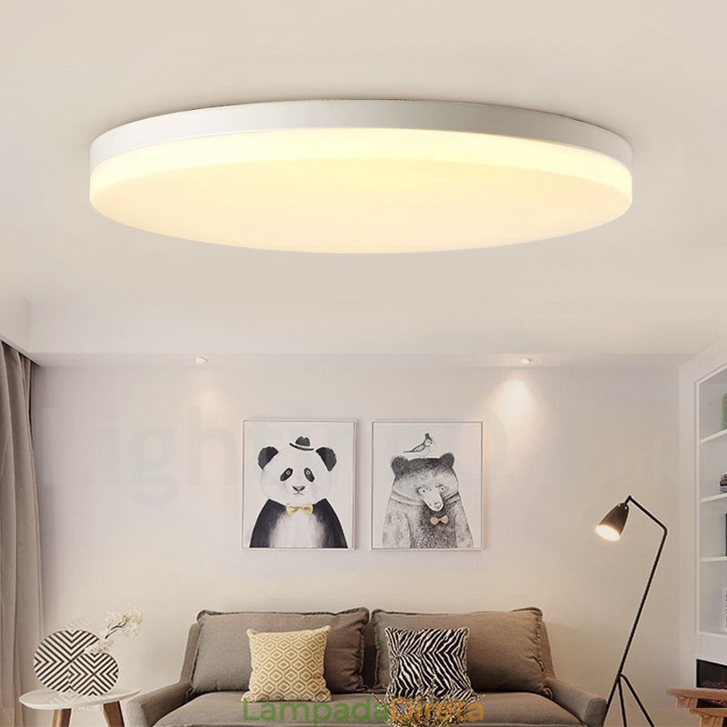 Luzes de teto embutidas ultrafinas redondas reguláveis, modernas, contemporâneas, estilo nórdico, com cúpula de acrílico, também podem ser usadas como luz de parede