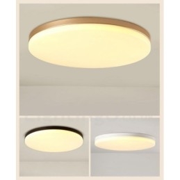 Luzes de teto embutidas ultrafinas redondas reguláveis, modernas, contemporâneas, estilo nórdico, com cúpula de acrílico, também podem ser usadas como luz de parede