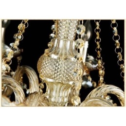Lustre moderno e luxuoso extra grande de 3 camadas, cor conhaque retrô, cristal K9
