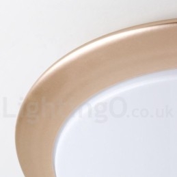 Luminária de teto embutida estilo nórdico moderno e contemporâneo superfina de 4 cm de espessura com abajur de acrílico e controle remoto, também pode ser usada como luminária de parede